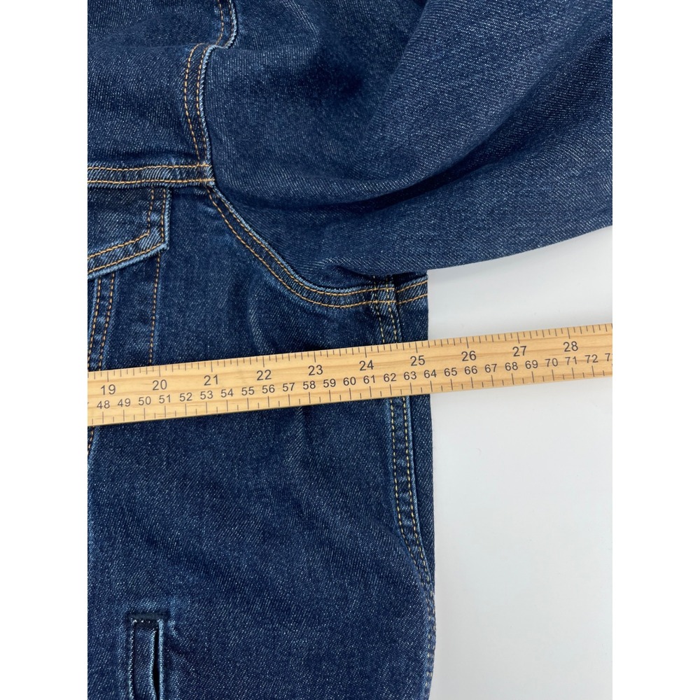 Levi's Trucker Jacket Mens XL Dark Indigo Blue Denim Standard Fit 72334-2761 - Picture 8 of 9